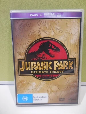 JURASSIC PARK , LOST WORLD , ULTIMATE TRILOGY . DVD. 3 MOVIE DISC SET(B30) - image 1 of 4