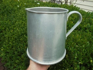 VINTAGE AUSTRALIAN 1 GALLON JUG ALUMINIUM INDUSTRIAL - Picture 1 of 7