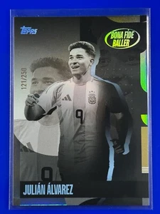 Julián Álvarez Argentina 121/250 Bonafide Baller 2024-25 Topps Team Set #46 - Picture 1 of 3