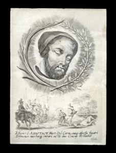 SANTINO PERGAMENA 1600  S.ANASTASIO M.  c. galle - Picture 1 of 1