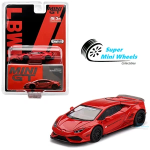 Mini GT 1:64 LB FUNCIONA Lamborghini Huracan ver. 2 Rojo #375 - Imagen 1 de 5