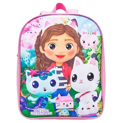 Gabby's Puppenhaus Rucksack Mädchen Figur lizenziert Kinder Dreamworks