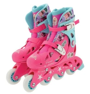 Barbie Adjustable Inline Skates Pink Medium Outdoor Skating Skatepark Kids - Picture 1 of 12