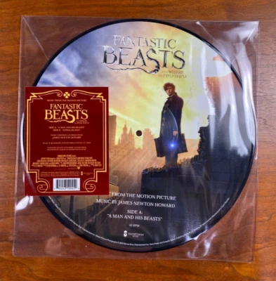 Fantastic Beasts & Where To Find Them LP Picture Disc Vinyl Motion Picture NEW - Image 1 of 2