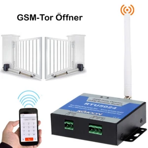 RTU5024 GSM  Tor Öffner Relais Schalter Fernbedienung drahtlose Toröffner - Bild 1 von 9