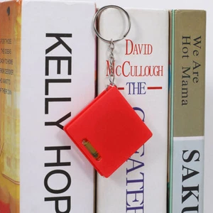 1Meter Multifunctional Keychain Square Steel Tape Measure with Gradienter Mini - Picture 1 of 13