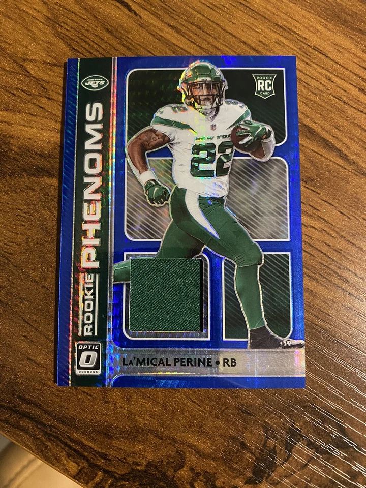 Lamical Perine 2020 Optic RP-40 Rookie Phenoms Patch jersey NY Jets RC - Image 1 of 1