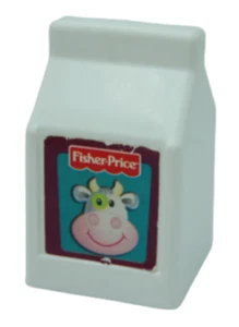 Play Food Fisher Price Milk Carton - Picture 1 of 2
