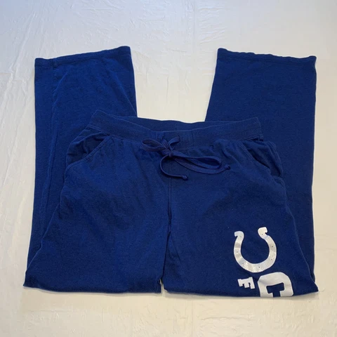 NFL Indianapolis Colts Drawstring Pajama Pants Sleepwear Women’s Small Cover
