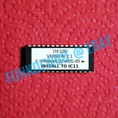Yamaha DX100 OS version 1.1 EPROM Firmware Upgrade KIT / New ROM Chip Update - Bild 1 von 3