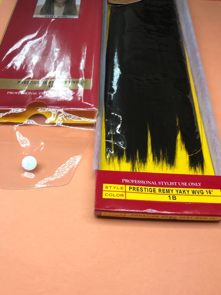 Janet_Collection Prestige Virgin_Remy_100%_Human_Hair_16"_ #1B - Изображение 1 из 4