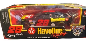 Kenny Irwin Limited Edition 1998 50th Anniversary Nascar Texaco Stock Car Bank - Picture 1 of 5