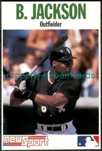 Bo Jackson #13 1992 NewSport French Magazine card - Picture 1 of 2