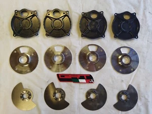 SUZUKI RG500 COVER KIT + ROTATING DISCS D112 - ROTARY VALVE COVERS KIT + DISC - Picture 1 of 14