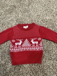 Suéter de Navidad con hilo de escarabajo. 6 a 9 meses. Suéter 1ª Navidad Bebés - Imagen 1 de 8