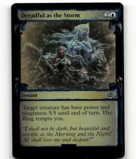 FOIL - MTG Dreadful as the Storm (Showcase Scrolls) The Lord of the Rings