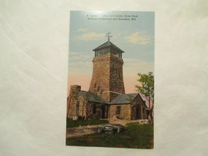 Anniston Alabama Postkarte Tallagega Bunker Tower Cheaha State Park AL - Bild 1 von 2