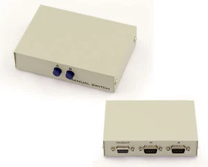 Housing Of Sharing Serie Com RS232 DB9 Switch 2 Ports - Reversible - Bild 1 von 1