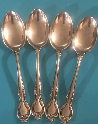 (4) Cucharaditas de acero inoxidable de lujo Lyon Queens || ENVÍO GRATUITO || (L) Foto 1 de 4