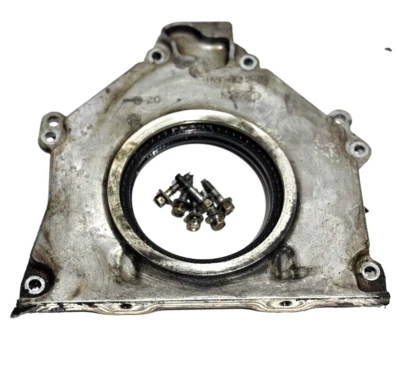 Ford F150 2004 5,4 L Triton bloque de motor trasero sello principal placa de cubierta OEM original Foto 1 de 4