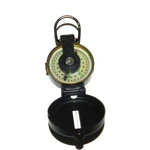 Brújula direccional Timberland Engineer de colección negra stock antiguo ¡Rara!! - Imagen 1 de 10