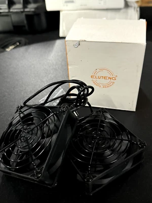 USB Dual Fan 80 mm - Image 1 of 2