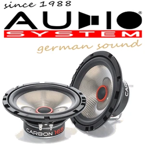 AUDIO SYSTEM CARBON 165 W 16,5cm Kickbass Auto Lautsprecher Tieftöner 165mm - Bild 1 von 5