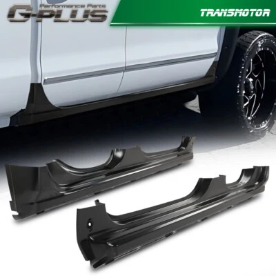 Rocker Panel for 2014-2018 Chevy GMC Pickup Silverado Sierra Extended Cab PAIR - Image 1 of 4