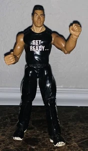 Figura de acción de lucha libre suelta WWE The Rock Dwayne Johnson “Get Ready” Jakks 2000 - Imagen 1 de 2