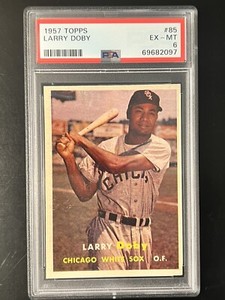 1957 Topps Larry Doby #85 PSA 6 EX-MT.