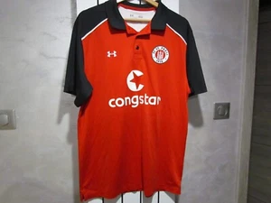 Under Armour FC St.Pauli FCSP Trikot/Polo Shirt Teamwear Training Gr.M 2016 - Picture 1 of 14