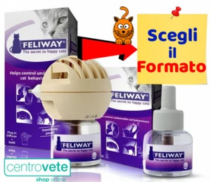 FELIWAY Classic → 3 Ricariche - Diffusore +Ricarica 48 ml - Feromoni Spray 60 ml - Foto 1 di 5