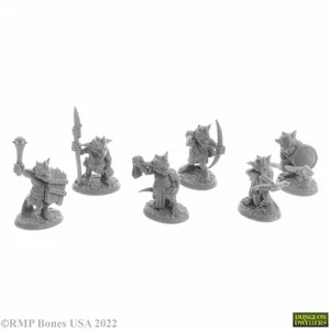Bones USA: Dungeon Dwellers Ratpelt Kobold Warriors New - Picture 1 of 1