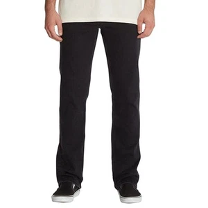 Volcom Men's Solver Modern Fit Black Out - New Jeans (BKO) - Picture 1 of 21