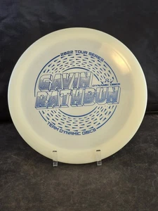 Gavin Rathburn 2022 Tour Series Dynamic Discs Felon White Blue Foil 174g - Picture 1 of 6