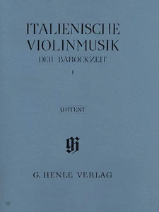 Italian Violin Music Baroque Era Vol I Piano Henle Urtext Sheet Music Book - Picture 1 of 1