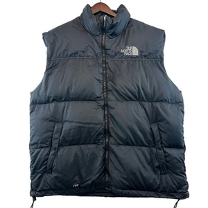 The North Face Nuptse Herren 700 Fill Feather Daunenweste Schwarz XXL - Bild 1 von 13
