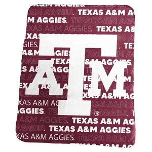Texas A&M Aggies Blanket 50x60 Fleece Classic - Picture 1 of 1