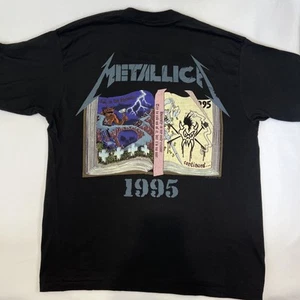 RARE Vintage 1995 Metallica Club Loyal Member Shirt Size: XL Deadstock Mint - Picture 1 of 12