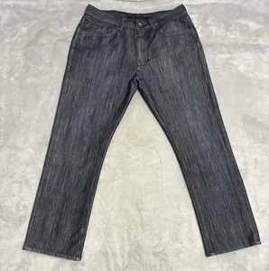 Vintage Sean John Jeans Mens 32x30 Y2k Straight Leg Baggy Hip Hop Skater Denim - Picture 1 of 12