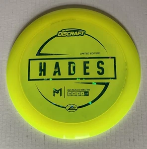 Hades | Z Lite | Paul McBeth Limited Edition Discraft Driver Yellow 159 grams - Picture 1 of 4