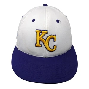 KC Wildkat Baseball Fitted Hat Multicolor Small Embroidered Colorblock - Picture 1 of 10