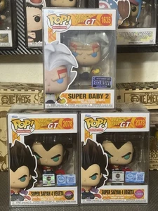 Funko Pop! Dragon Ball - SS4 Vegeta (Flocked) Glow Chase PR Sticker, Super Baby2 - Bild 1 von 3
