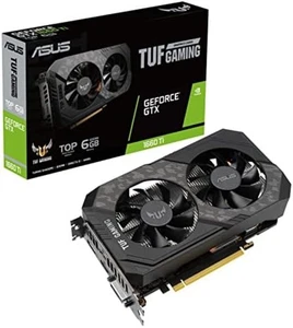 ASUS TUF Gaming GeForceR GTX 1660 Ti EVO Video Card TOP Edition 6GB F/S w/Track# - Picture 1 of 10