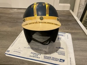 ORIGINAL 60ER JAHRE AUTO MOTORRAD RENNHELM MCHAL BELL BUCO ??? 60er AUFKLEBER - Bild 1 von 11