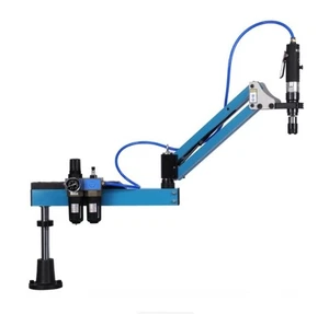 Pneumatische Gewindeschneidmaschine mit verlängertem Dreiarm Stapel Universal Gewindebohrerhalter - Bild 1 von 16