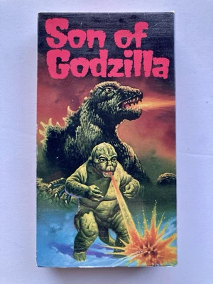 Son of Godzilla (VHS, 1969) Rare 1987 Video Treasures Release Vintage Monster - Image 1 of 3