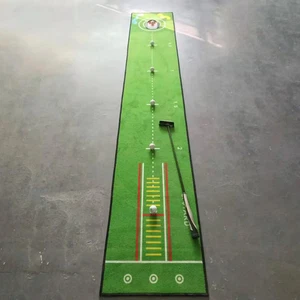 Golf Putting Mat Foldable Golf Training Putting Practice Detection Lightweight - Picture 1 of 11