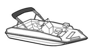 7.6oz BOAT COVER PRINCECRAFT VENTURA 1994 - Picture 1 of 9