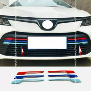 Rejilla de parachoques delantero para Toyota Corolla 2019-2022 clip de recorte 3 colores - Imagen 1 de 7